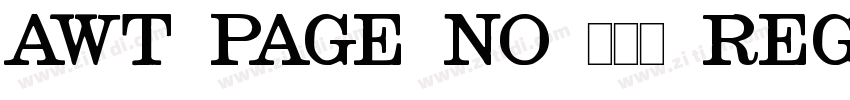 AWT Page No 508 Regu字体转换